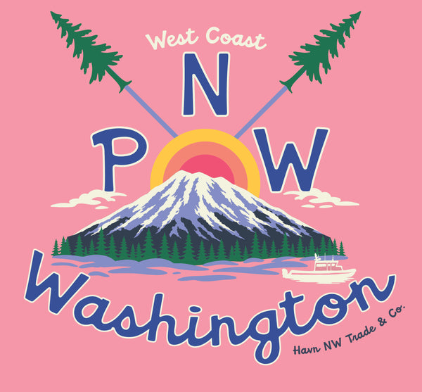 Havn NW Originals: Womens PNW Pink Hoodie