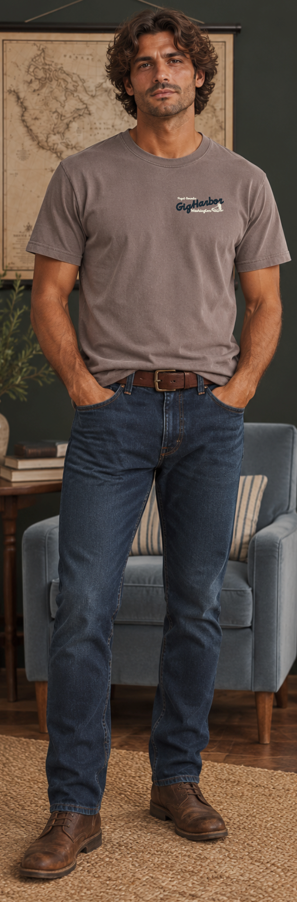 Havn NW Originals: Skansie Netshed Tee in Cinder