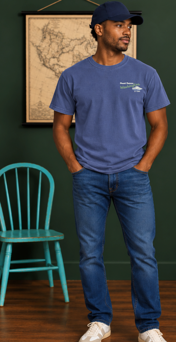 Havn NW Originals: Blue Mens Moutain's out tee